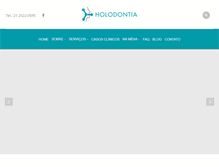 Tablet Screenshot of holodontia.com